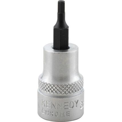 3mm HEX SOCKET BIT 3/8" SQ DR