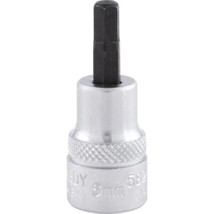 6mm HEX SOCKET BIT 3/8" SQ DR