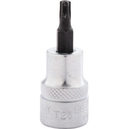 T25 TORX SOCKET BIT 3/8"SQ DR