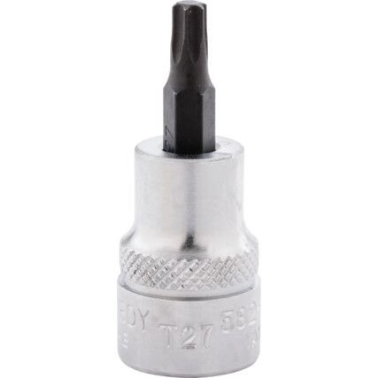 T27 TORX SOCKET BIT 3/8"SQ DR