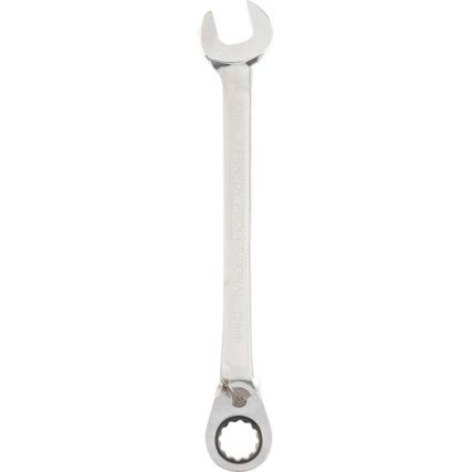 Metric Combination Ratchet Spanner, Fixed Head, Reversible, 13mm