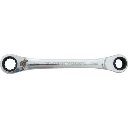 4-IN-1 RATCHET RING REV.SPANNER 8,10,12,13mm