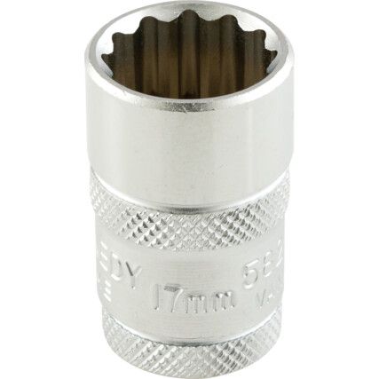 17mm SOCKET 1/2" SQ DR