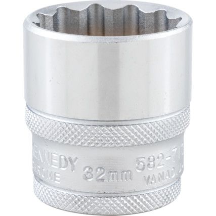 32mm SOCKET 1/2" SQ DR