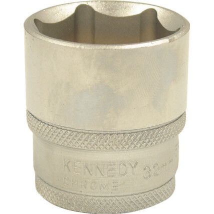 32mm SINGLE HEX SOCKET 1/2" SQ DR