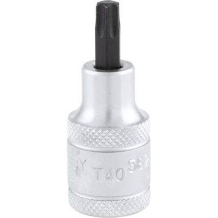 T40 x 55mm TORX SOCKET BIT 1/2" SQ DR