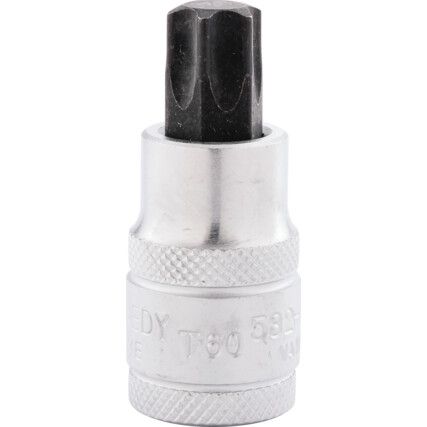 T60 x 55mm TORX SOCKET BIT 1/2" SQ DR