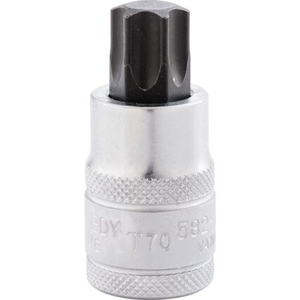 T70 x 55mm TORX SOCKET BIT 1/2" SQ DR