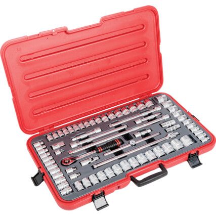 MM/AF/WHIT SOCKET SET 70P C 1/2" SQ DR