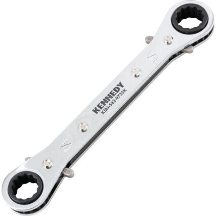 5/8"x11/16" STRAIGHT RATCHET RING WRENCH