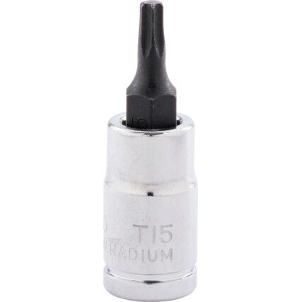 1/4in. Drive, Priză Torx, T15, Torx