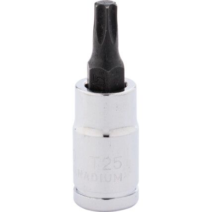 1/4in. Drive, Priză Torx, T25, Torx