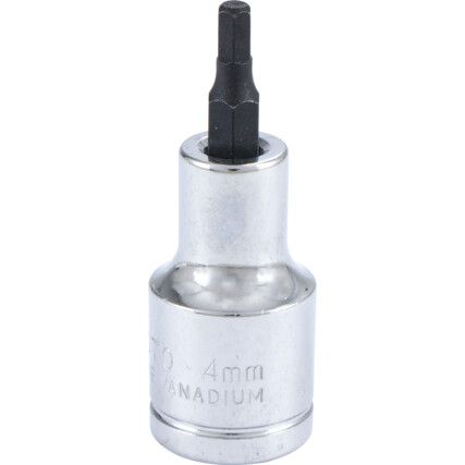 4mmx55mm HEX BIT SOCKET 1/2" SQ. DR.