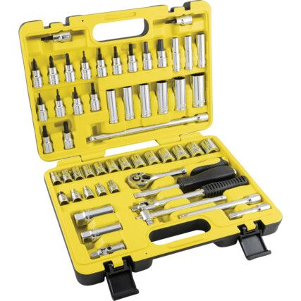 Set chei tubulare 3/8 in., metric, set de 54