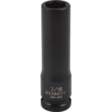 1/2" A/F DEEP IMPACT SOCKET 3/8"SQUARE DRIVE