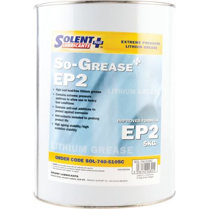 EP2 HIGH LOAD LITHIUM GREASE 5KG