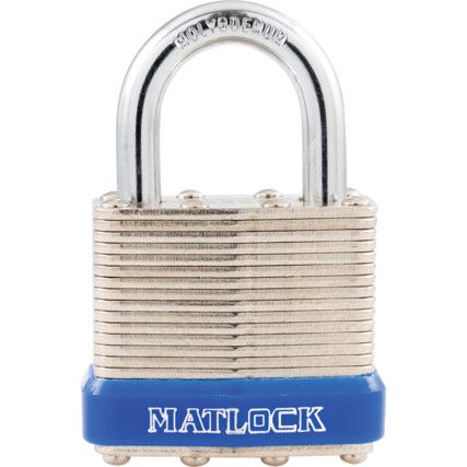 40x25mm LAMINATED PADLOCK STEELBODY