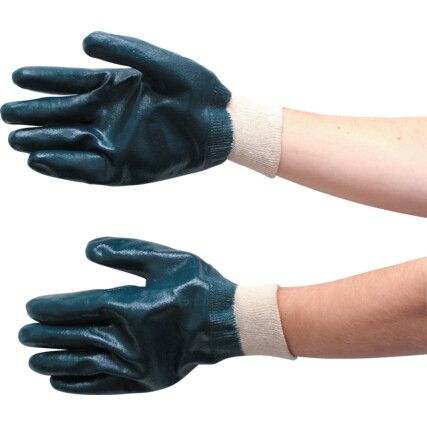 L/W NITRILE COATED K/W GLOVE SIZE 9