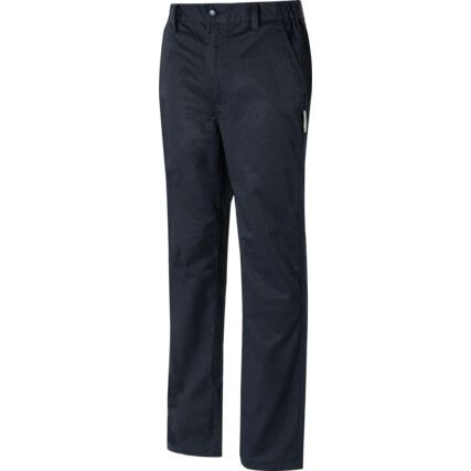 Pantaloni de lucru, negri, talie 40", croială regulată, lungimea piciorului 31"