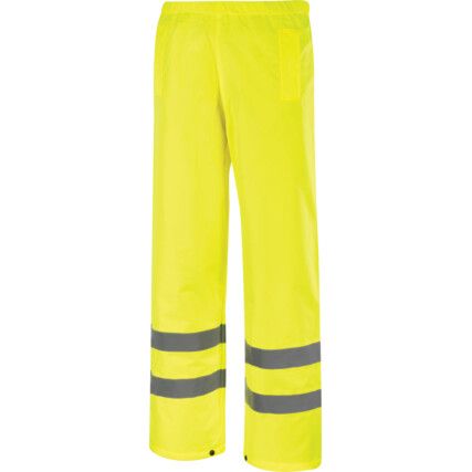 Pantaloni Hi-Vis Rip-Stop, EN20471, Galbeni, Mărimea Mică