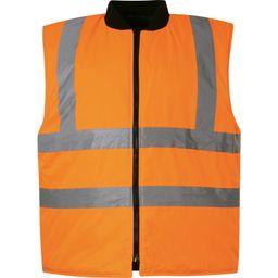 Veste reversibile reflectorizante, galben și portocaliu thumbnail-1