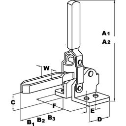 Piesă Industrială Orizontală Articulată De Strângere
 thumbnail-2